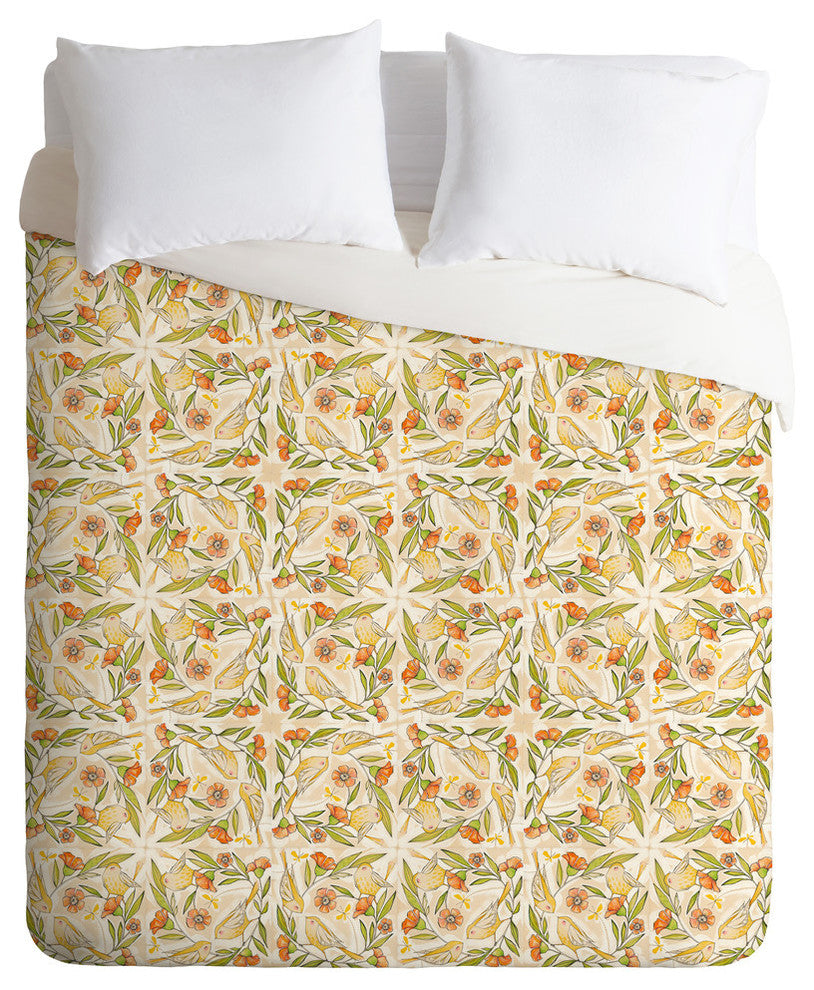 Deny Designs Cori Dantini Happy Family Pattern Duvet Cover - Lightweight