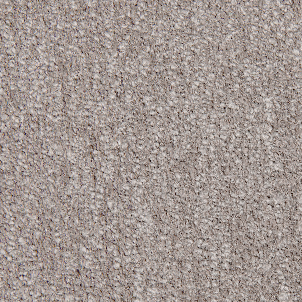4"x 4" Fabric Swatch Sample, Taupe Gray Brown Boucle