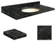 Quartz 49"x22" Vanity Top, Biscuit Bowl, Interlude, 8" Centerset