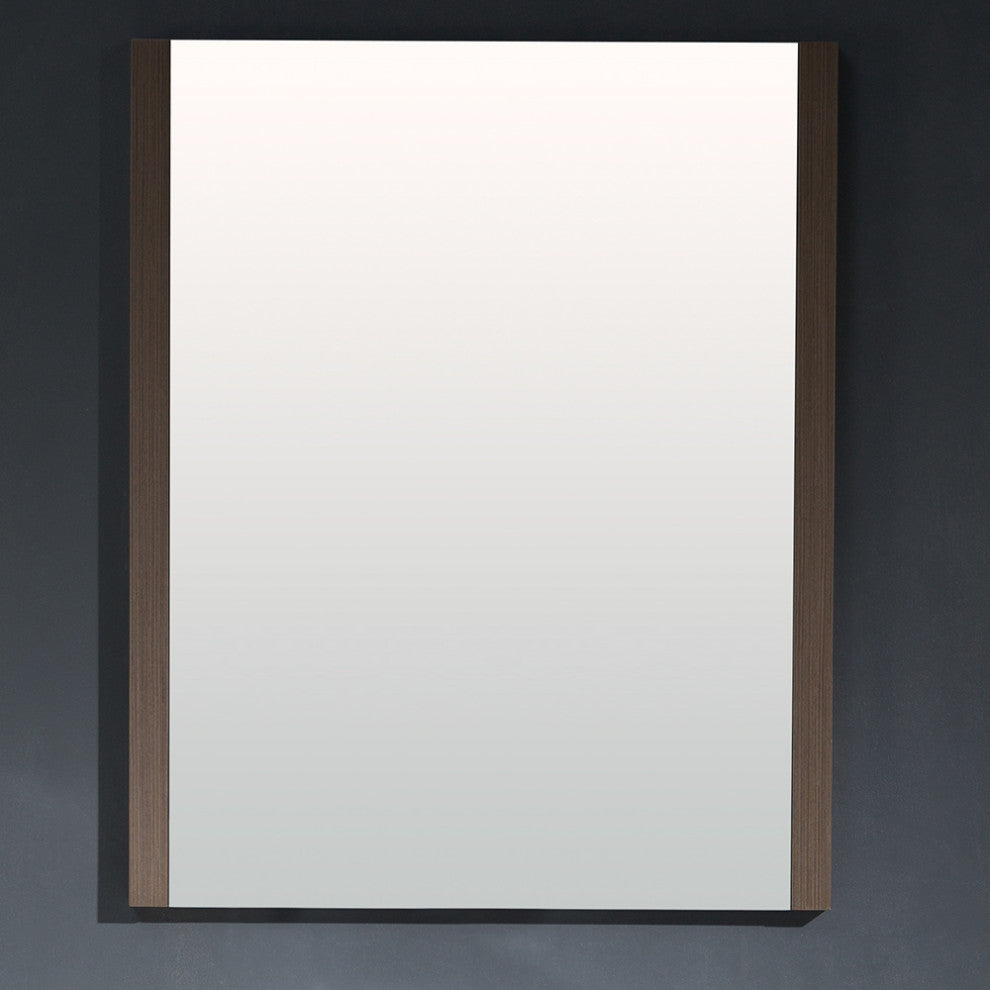 Torino Mirror, Gray Oak, 26"