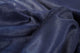 Natural Geneva Cowhide Rug, 6'x7', Navy