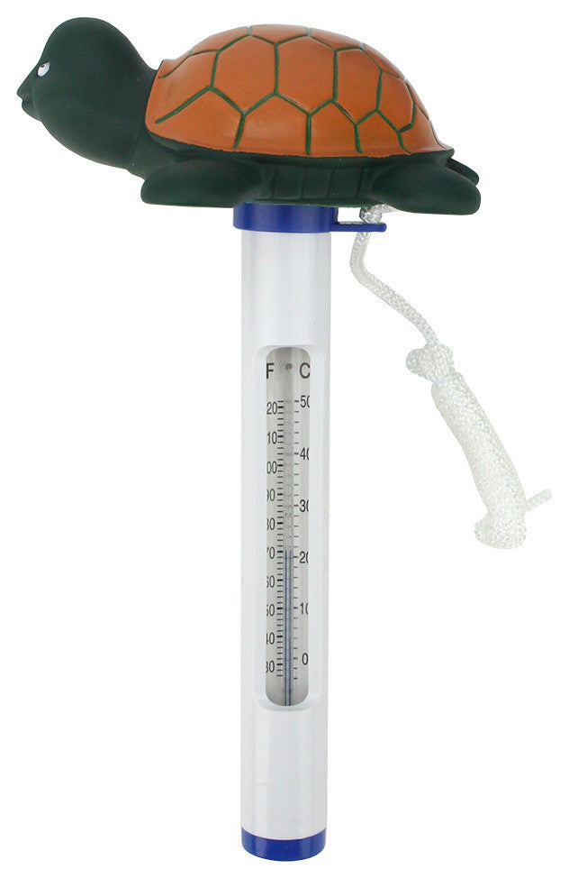 Floating Turtle Swimming Pool Thermometer With Cords