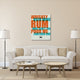 "Whiskey, Beer and Wine Poster" Fine Art Print