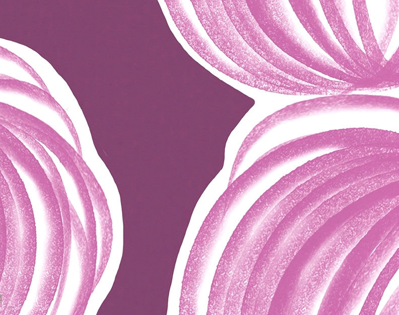 Pumpkins-A-Plenty Holiday Geometric Print Kitchen Towel, Purple