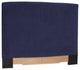 Bella Twin Headboard Slipcover, Eggplant