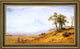 Albert Bierstadt Mount Hood Framed Premium Canvas Print, 14"x28"