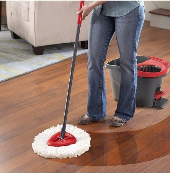 O' Cedar 148473 Easywring Spin Mop/Bucket System