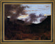 Jervis McEntee Mist Rising near New Paltz Framed Premium Canvas Print, 18"x24"