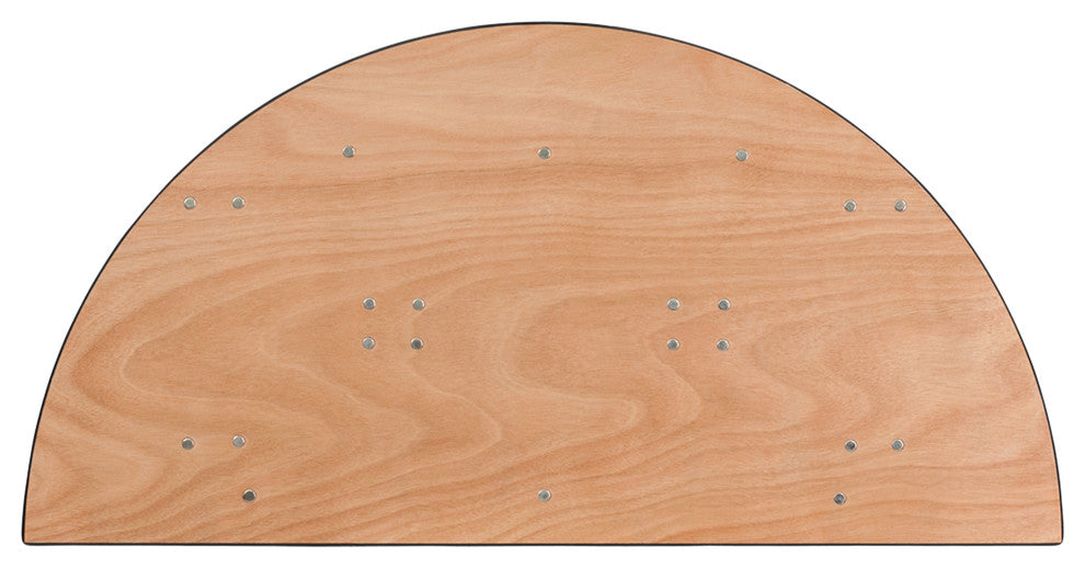 "Les" Half Round Folding Table