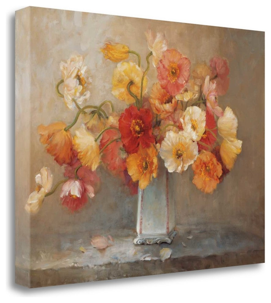 "Summer Dream" By Jennie Tomao,Ready to Hang Giclee Print on Gallery Wrap Canvas