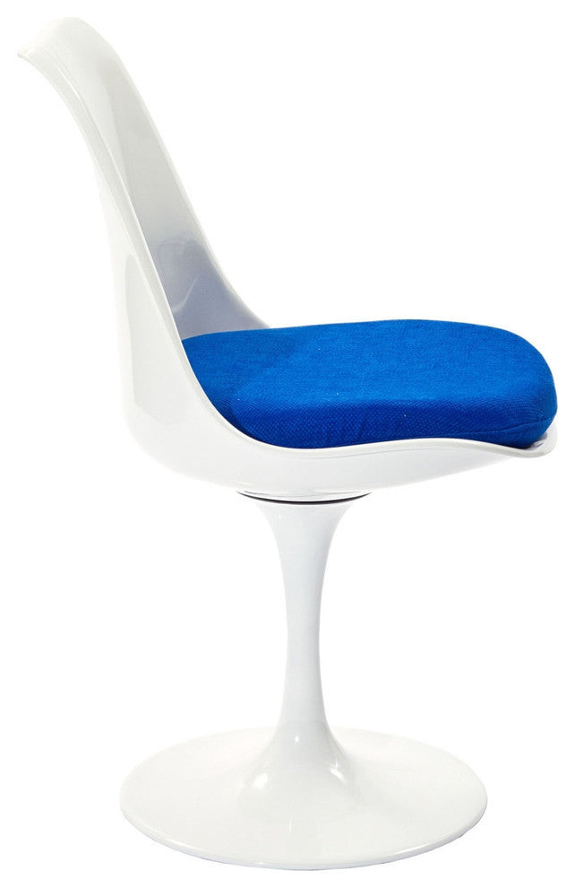 Modern Contemporary Kitchen Dining Side Chair Set of 4 Blue