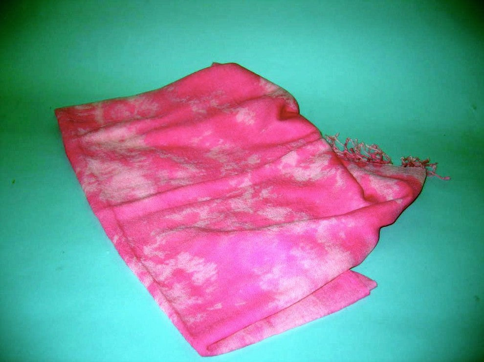 Wool Gauze Throw, Pink