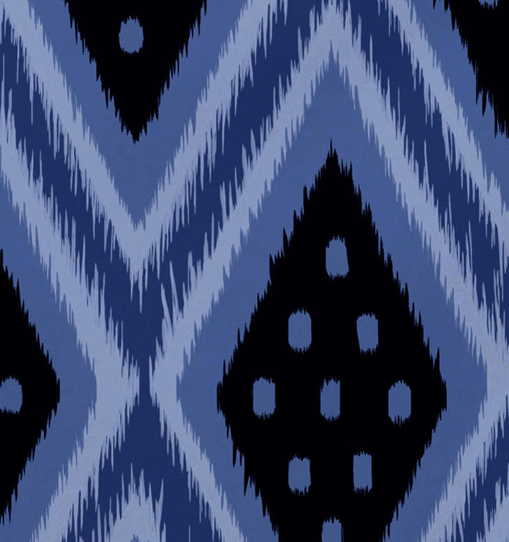 Ikat Diamond Dot Geometric Print Placement, Bewitching, Set of 4