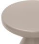 Anika Iron End / Side Table, Taupe