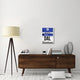 "DAL Dallas Luggage Tag 1" Fine Art Print