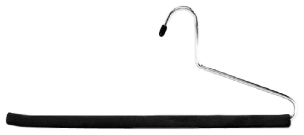 Foam Padded Metal Pant Hanger, Set of 10