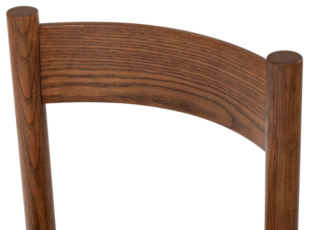 Safavieh Couture Tayla Dining Chair, Walnut/Brown