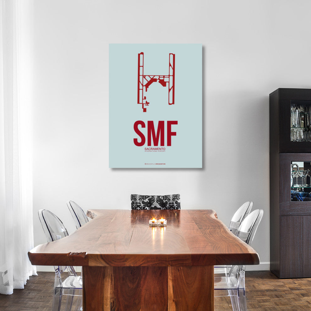 "SMF Sacramento Poster 2" Fine Art Print