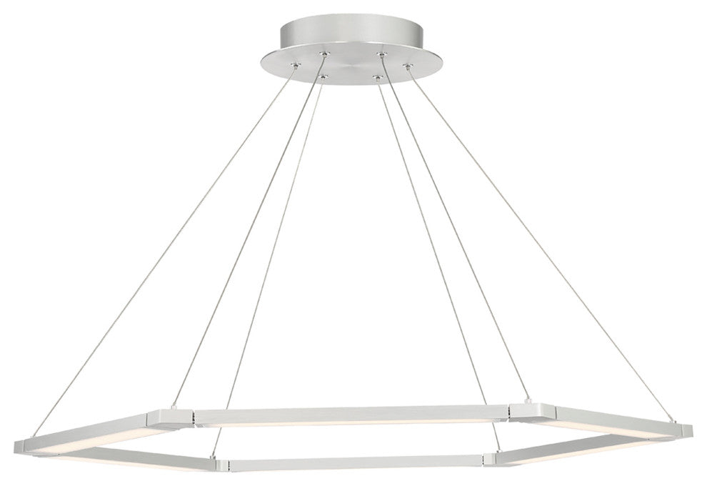 Lune LED Pendant 3000K, Aluminum, 32"
