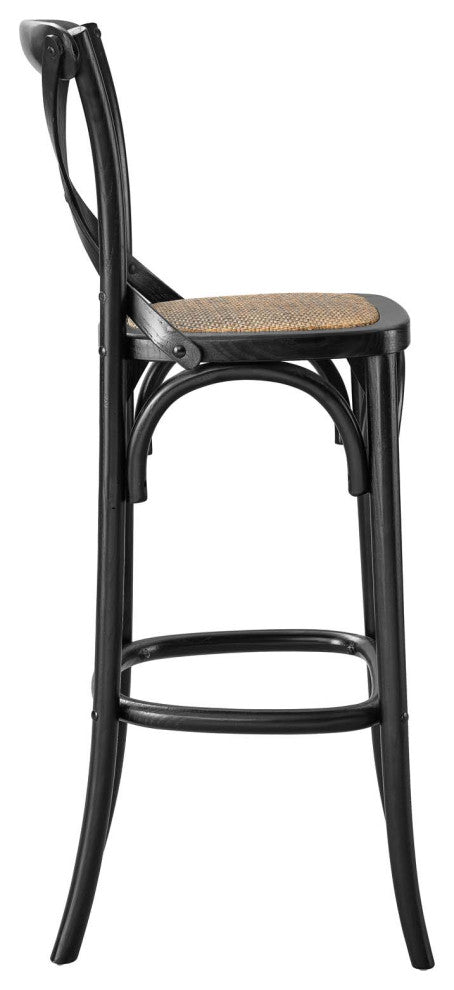 Gear Bar Stool, Black