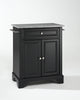 LaFayette Solid Granite Top Portable Kitchen Island