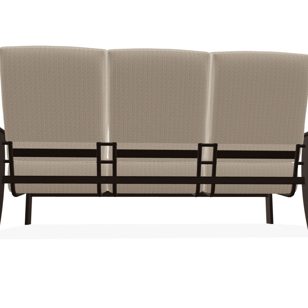 St. Catherine Deep Seat 3-Seat Outdoor Sofa, Bliss Sand/Kona