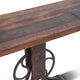 Sterling 56" Cast Iron Console Table
