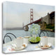 "Dream Cafe Golden Gate Bridge - 5" By Alan Blaustein, Gallery Wrap Canvas