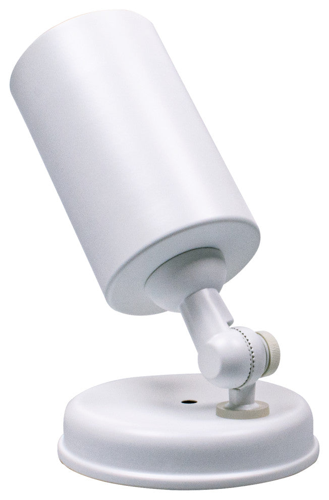 NICOR Single Cylinder Bullet Outdoor Lighting, White