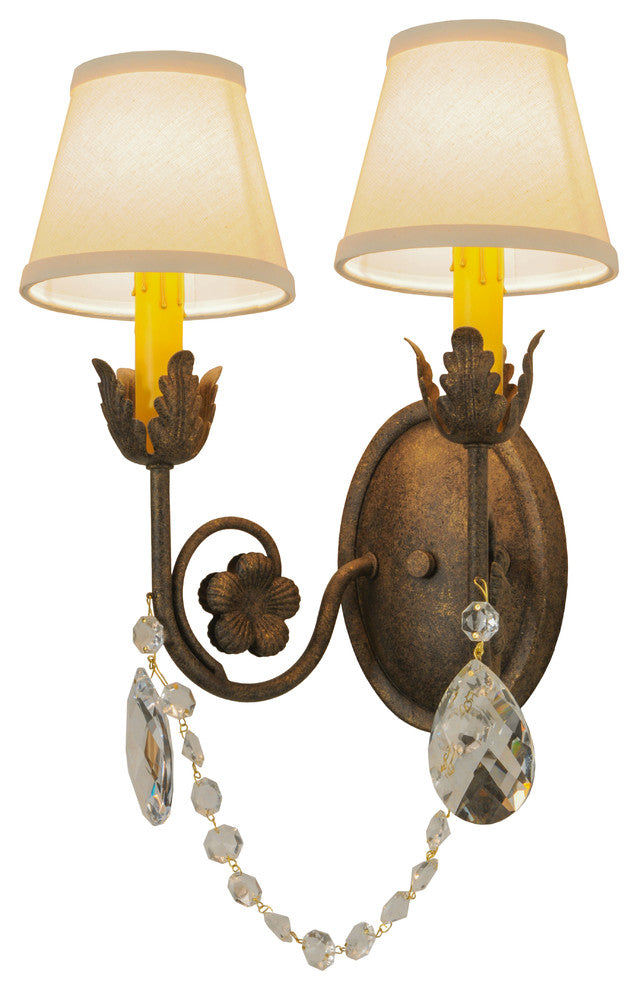12W Antonia 2 LT Wall Sconce