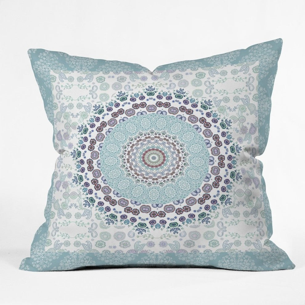 Monika Strigel Trip To Happiness Blue Throw Pillow, 26"x26"