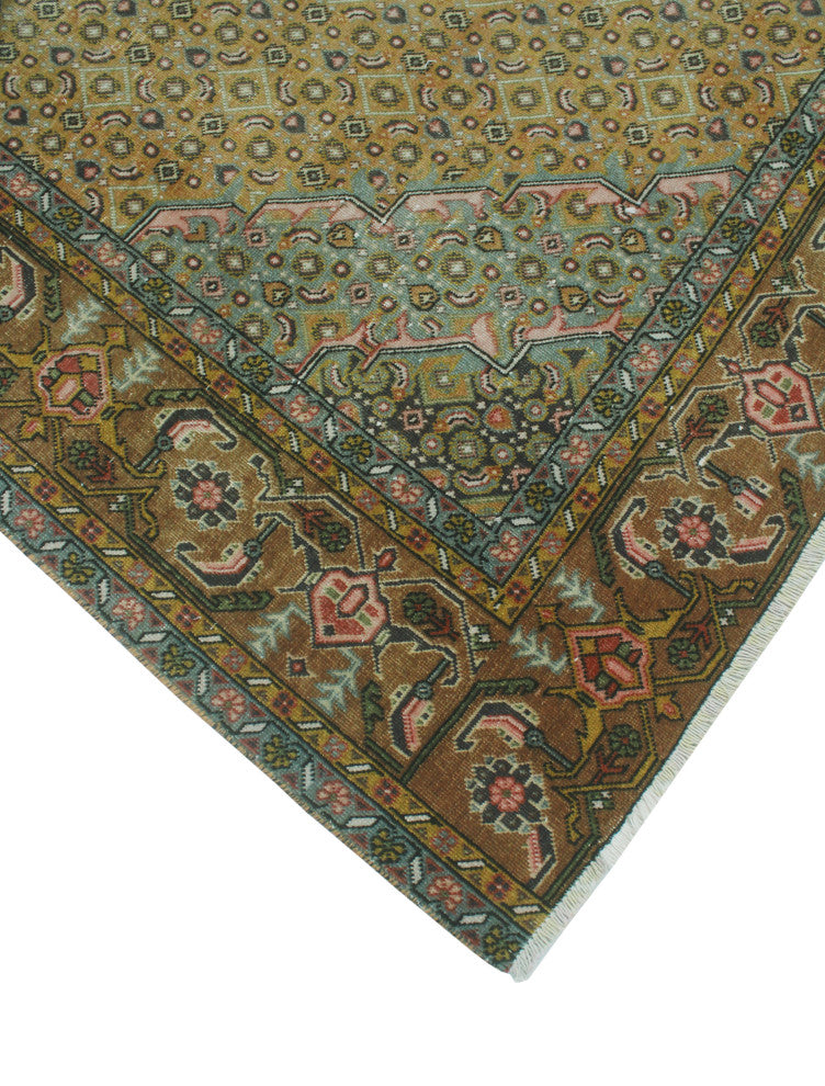 Semi-Antique Dinara Gold Rug