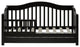 Traditional Style Toddler Day Bed , Black