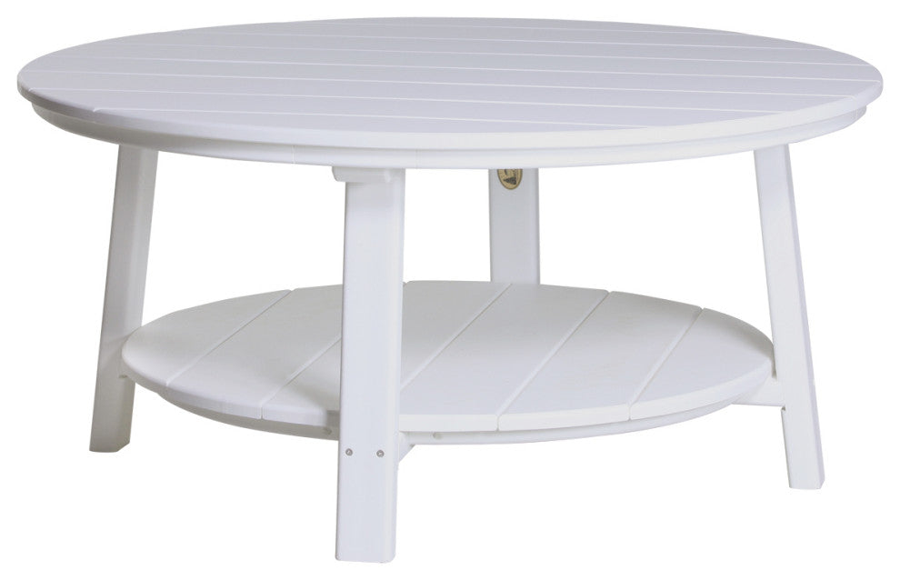 Poly Deluxe Conversation Table, White
