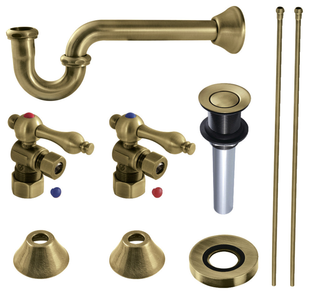 CC53303VKB30 Plumbing Sink Trim Kit with P-Trap and Drain