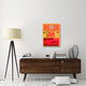 "IAH Houston Luggage Tag 1" Fine Art Print