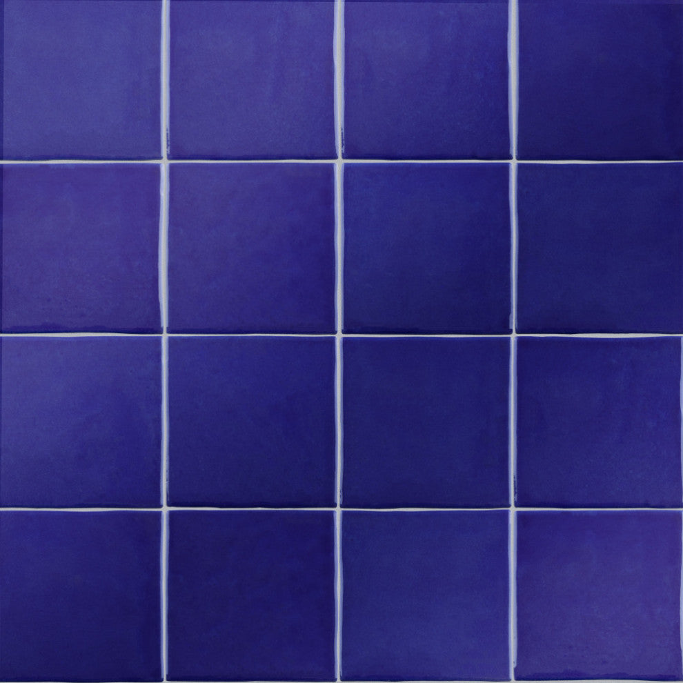Viva Antic Verde Ceramic Wall Tile, Azul