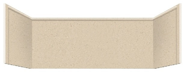 Transolid, Bath Wall Kit, 60"x32"x24", Matrix Khaki