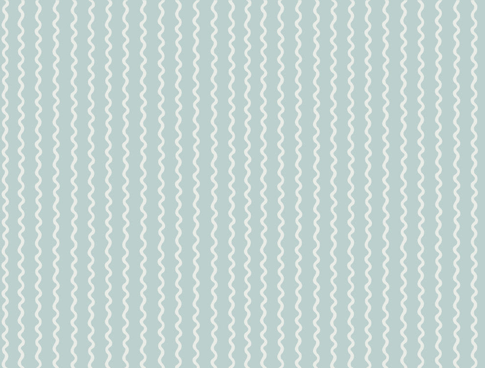 Rickrack Light Blue Wallpaper