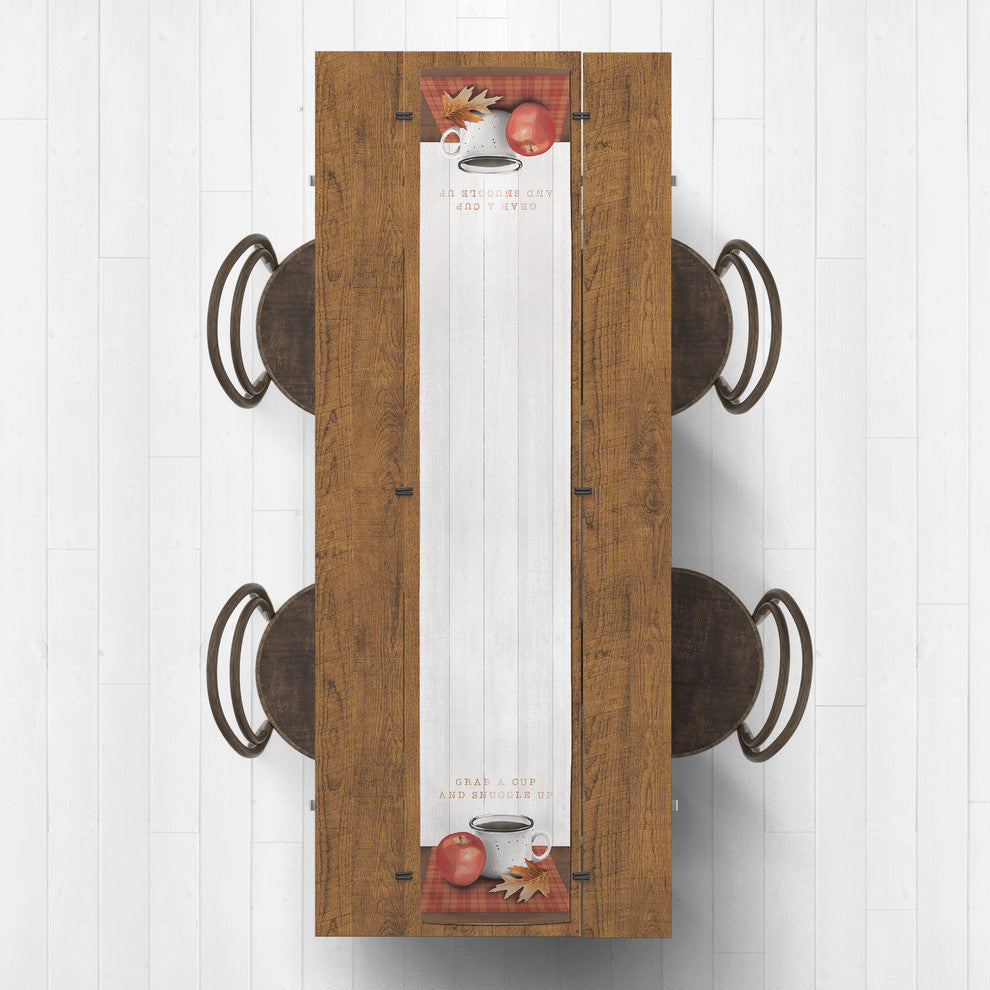 Grab a Cup and Snuggle Up 16"x90" Table Runner
