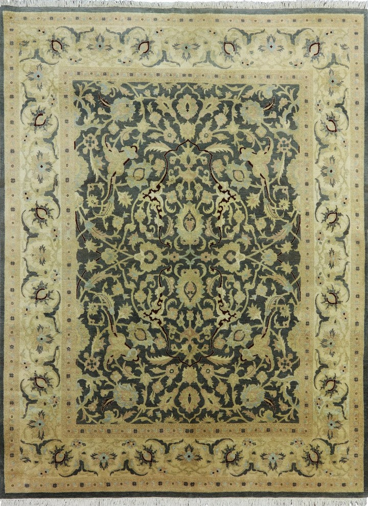 Handmade Oriental 8'x11' Fine Peshawar Area Rug, W2527