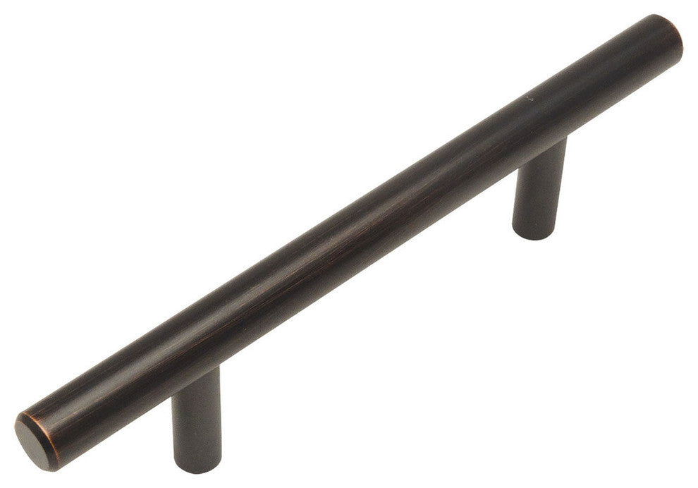 Cosmas 404-96ORB Oil Rubbed Bronze Slim Line Euro Style Cabinet Pull, Set of 25