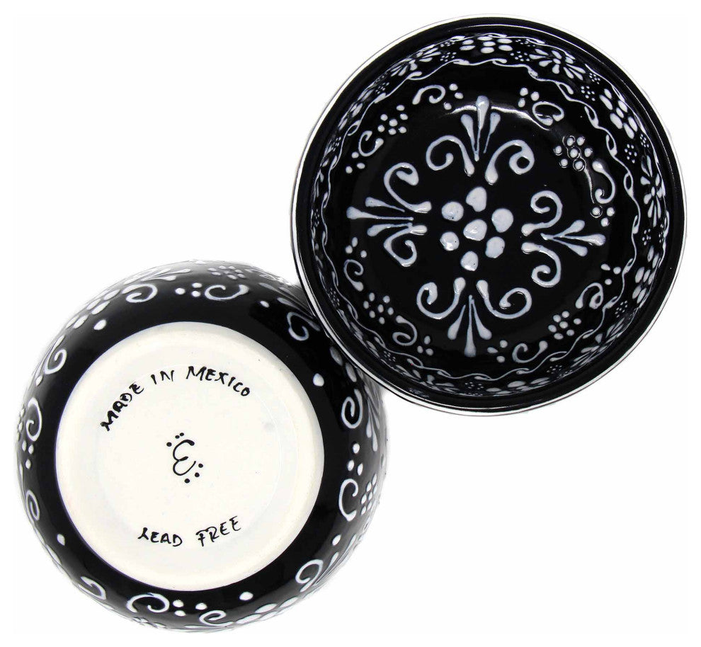 Half Moon Bowls, Ink, Set of 2