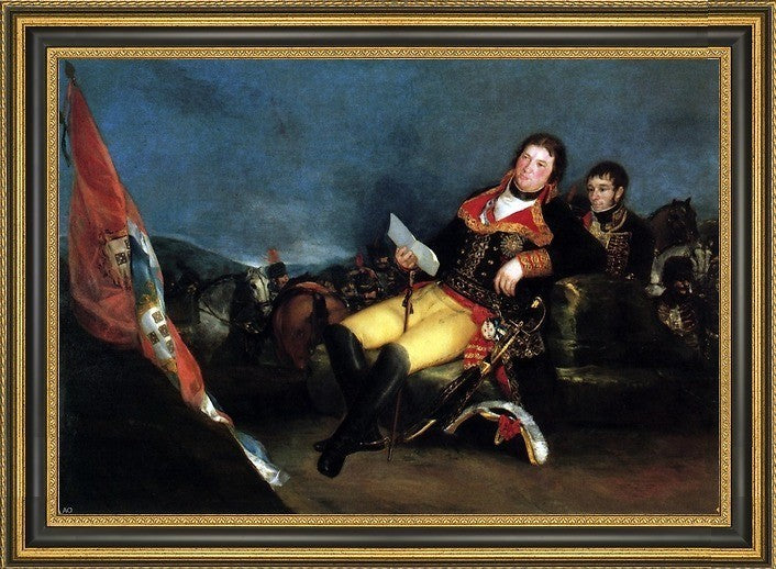 Francisco Jose De Goya Y Lucientes Don Manuel Godoy Framed Canvas Print, 16"x24"