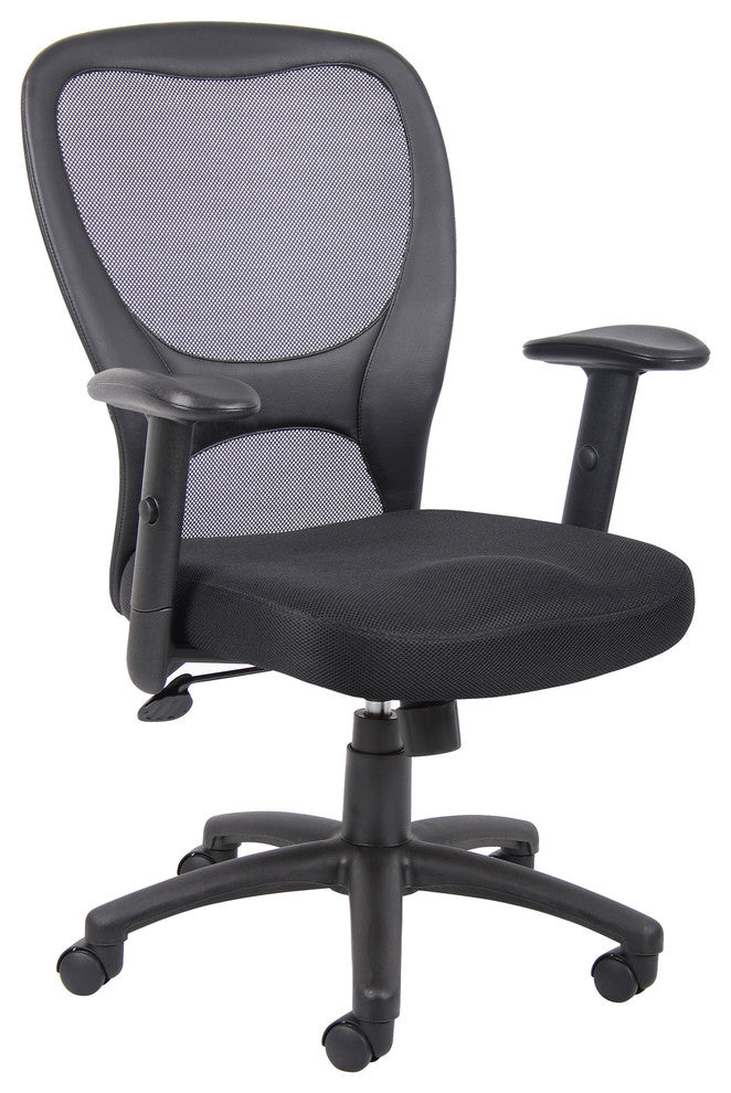 Boss Office Budget Mesh Adjustable Task Office Chair
