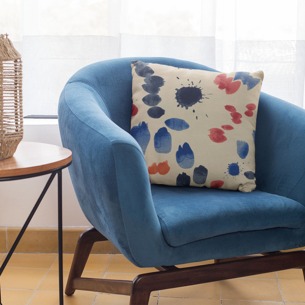 Plutus Multi-Color Creative Art Dot Luxury Throw Pillow, 20"x36"