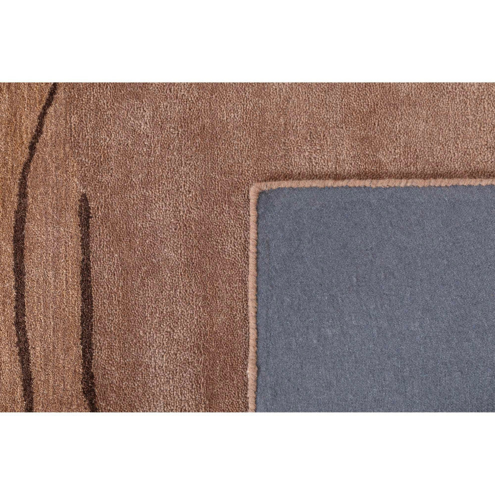 Salina Oliver Area Rug, Brown, 2'6"x8'