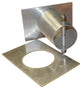 Aluminum Flared Cups Rain Chain with Installation Kit, 13'