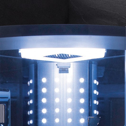 Corner Steam Shower, 38"