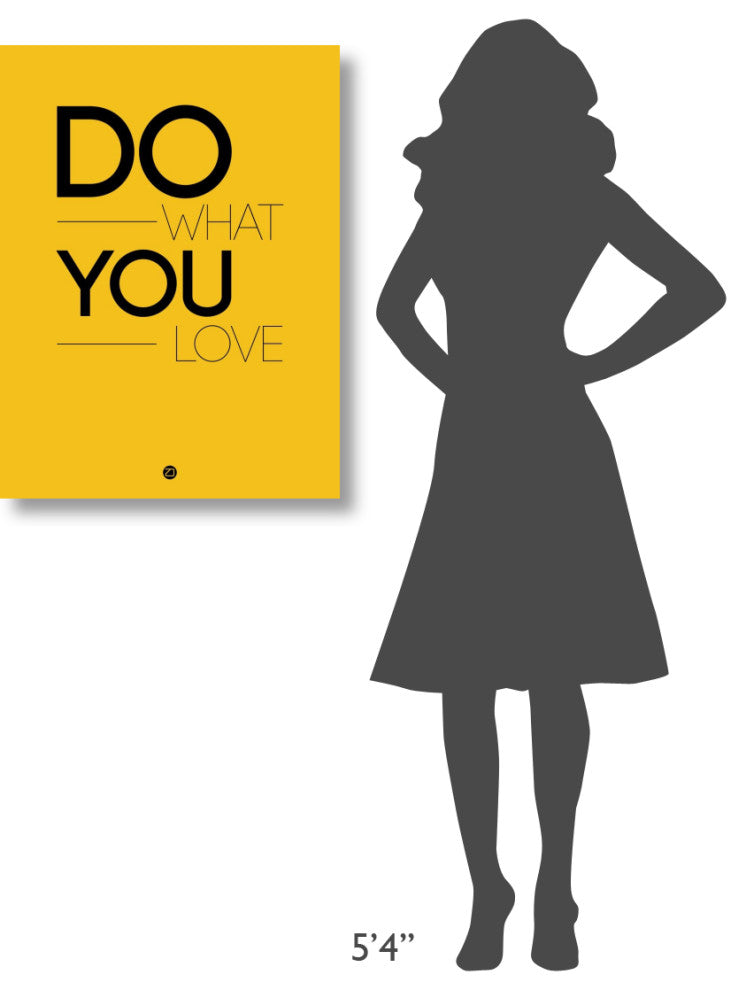 "Do What You Love Poster 2" Fine Art Print